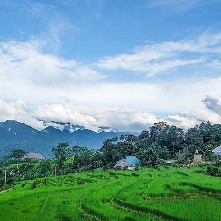Pu Luong May Home & Cafe Lang Bang Exteriör bild