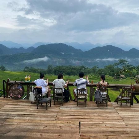 Pu Luong May Home & Cafe Lang Bang Exteriör bild