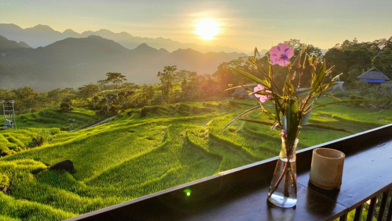 Pu Luong May Home & Cafe Lang Bang Exteriör bild