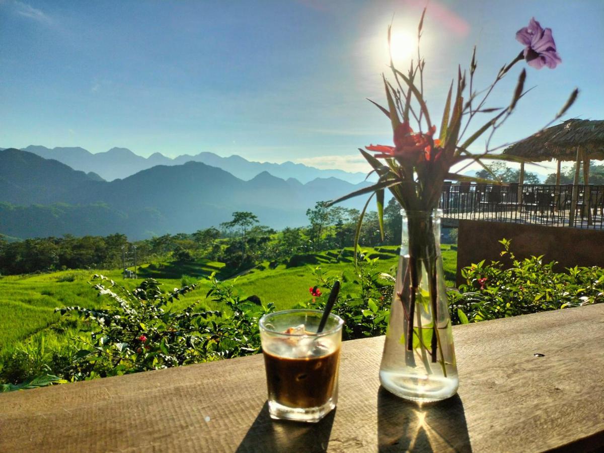 Pu Luong May Home & Cafe Lang Bang Exteriör bild