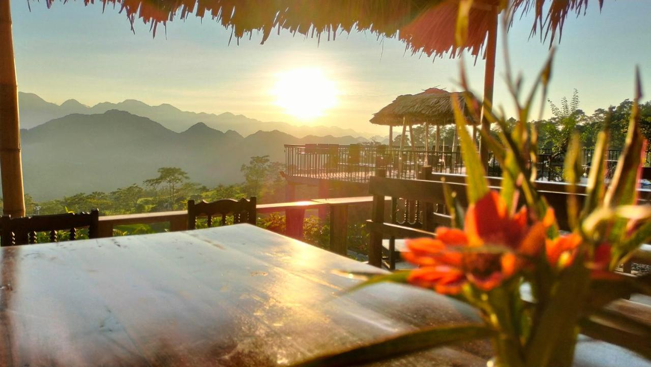 Pu Luong May Home & Cafe Lang Bang Exteriör bild