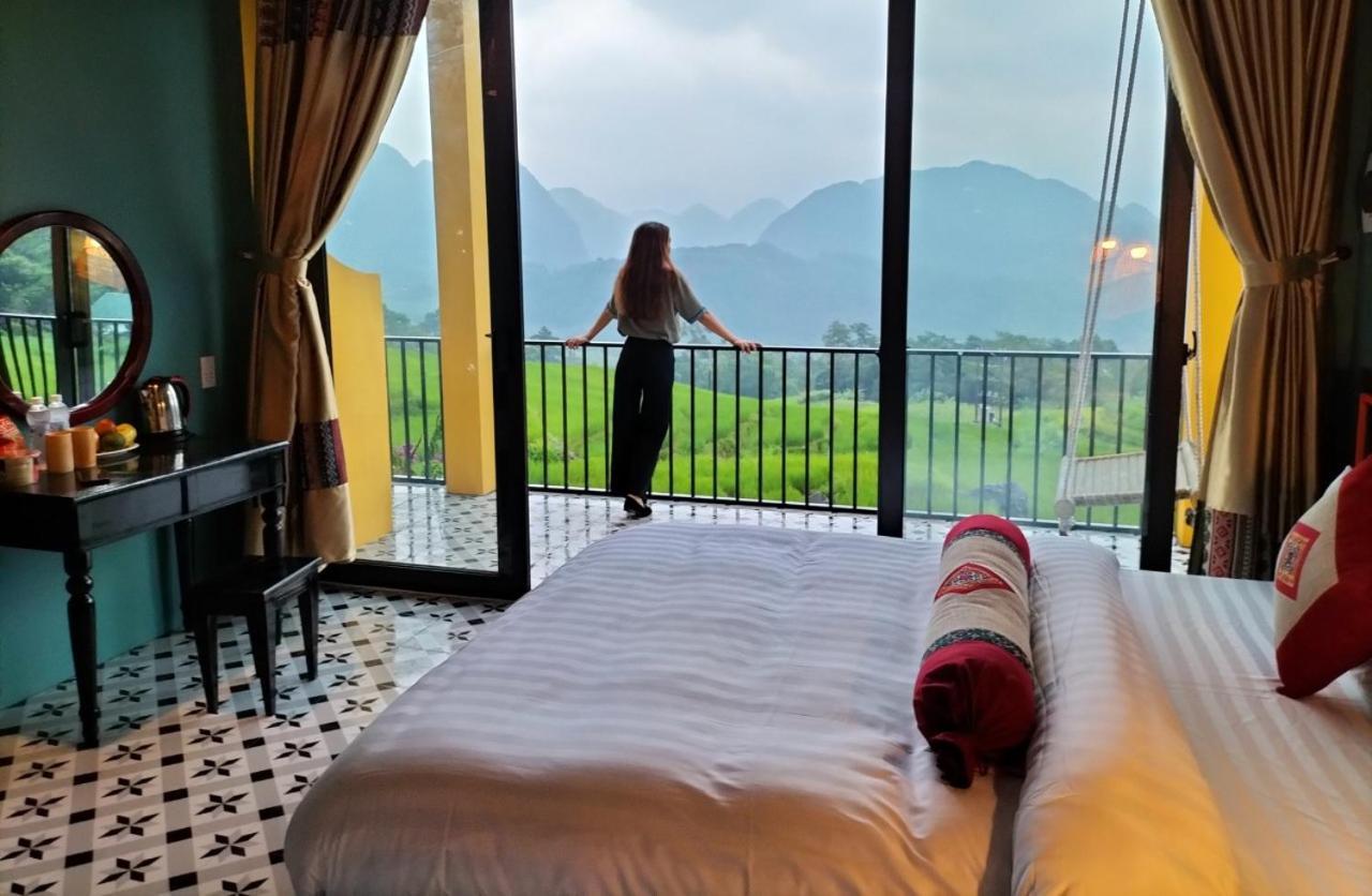 Pu Luong May Home & Cafe Lang Bang Exteriör bild