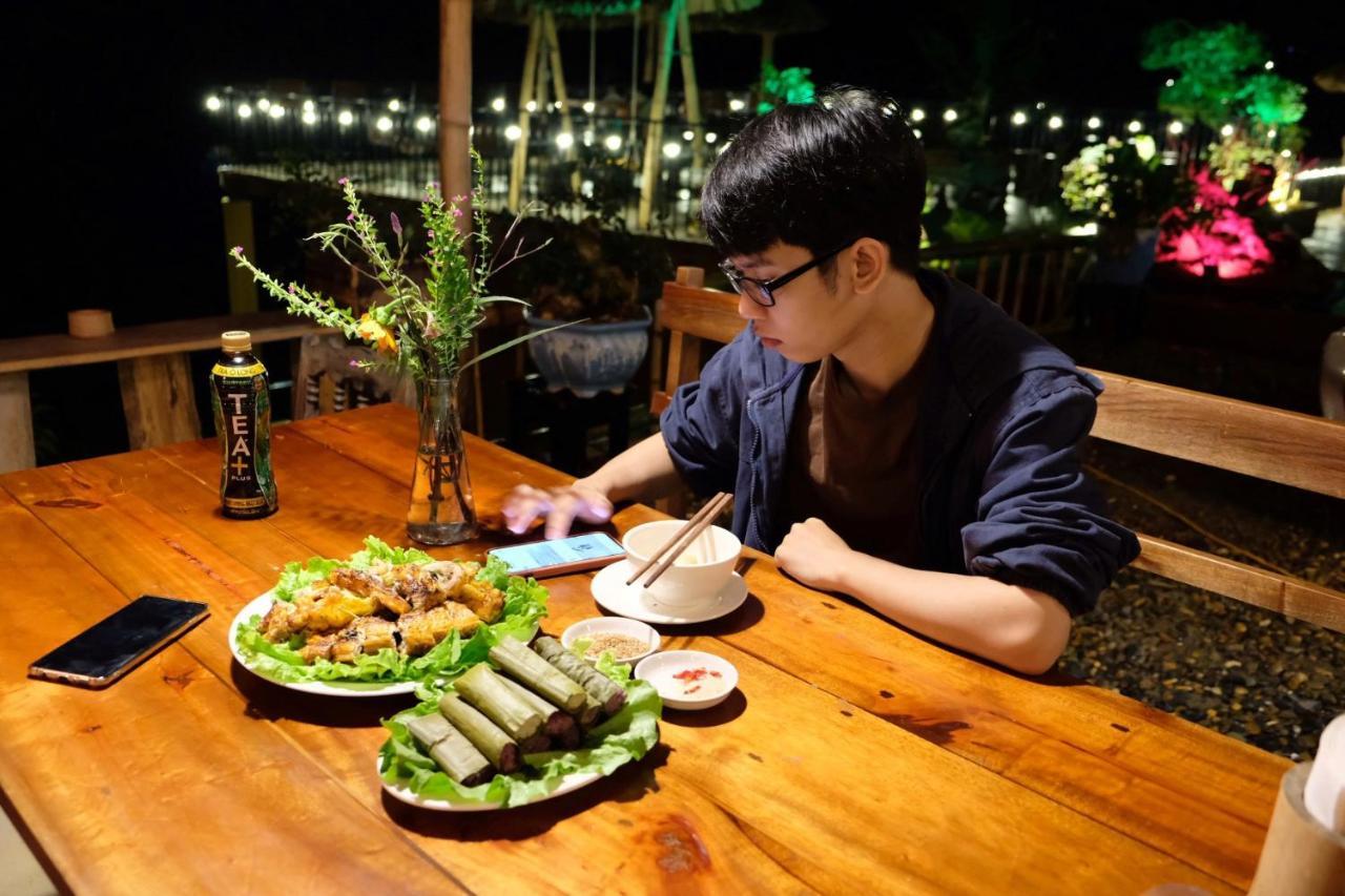 Pu Luong May Home & Cafe Lang Bang Exteriör bild