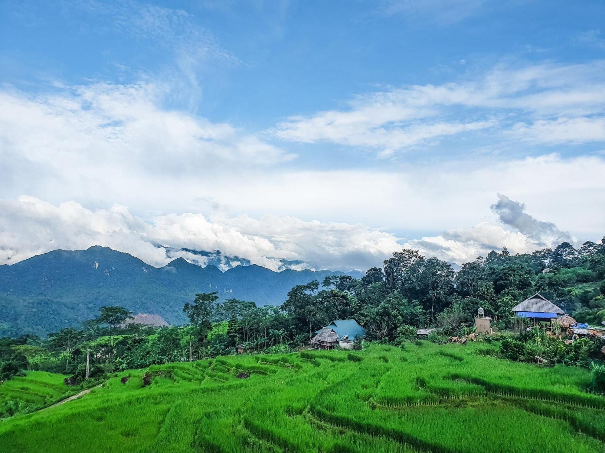 Pu Luong May Home & Cafe Lang Bang Exteriör bild